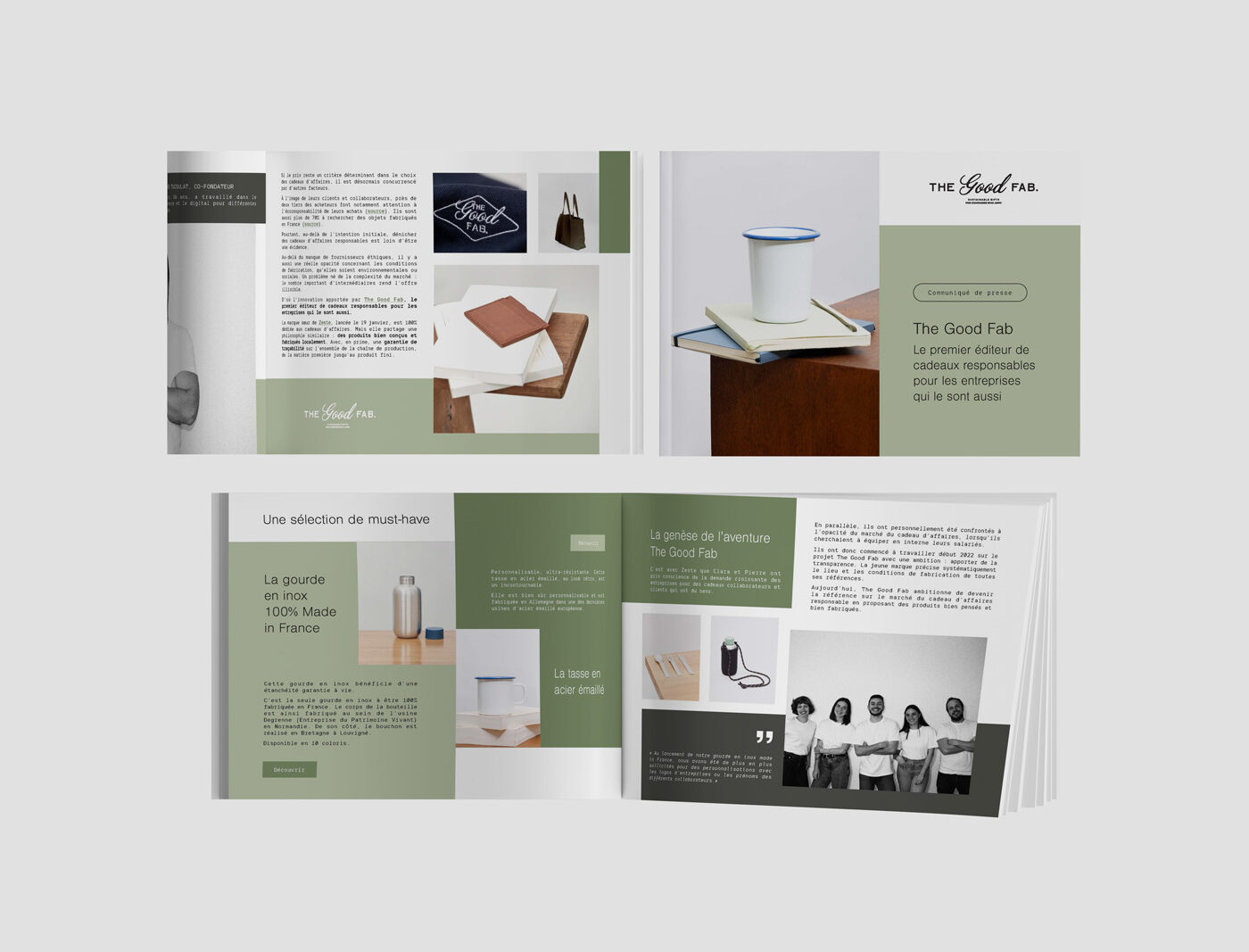 Communique de presse the good fab
