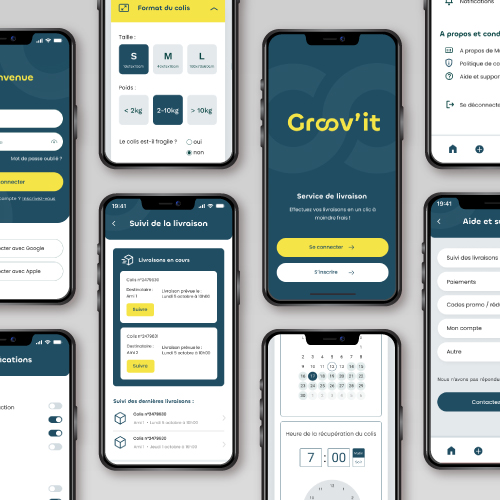 Application mobile livraison